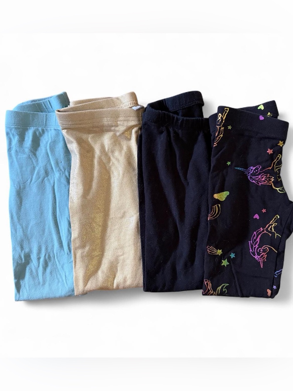 Cat & Jack, Wonder Nation, Garanimals 4 pairs bundle of girls leggings Sz 4T